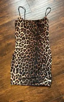 Nasty Gal Cheetah Dress