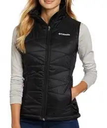 COLUMBIA | Mighty Lite Black Puffer Vest Zip Up Omni
Heat Logo | Size Large