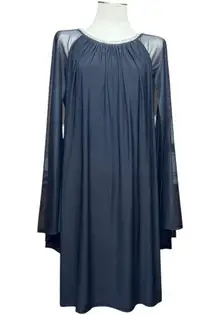 R&M Richards Short Cape Dress Black 20W