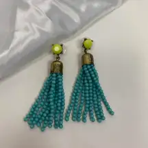 Beaded Dangly Earrings