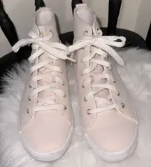 Keds Pink Sneakers Canvas Lace-Up-  Kick Start