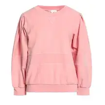 LoveShackFancy Lewin Pullover Sweatshirt Tuscany Pink size XLarge New with tags