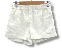 Aerie White Boho Eyelet High‎ Rise Shorts Sz S
