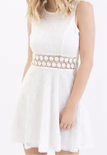 NWT Bailey‎ Blue White Lace Summer Dress Size XL