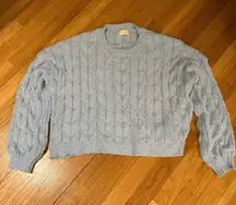 Altar'd State Light Blue Sweater