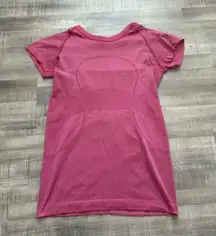Lululemon Pink Swiftly Tech Short Sleeve