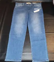 NWT Soft Surroundings Womens Straight Leg Full Length Jeans XL‎