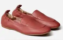 Everlane Made In Italy Vibrant Rose Leather Flats.         Size-9