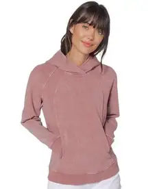 Lululemon Scuba Pullover Size 6 Pink Acid Wash Hoodie