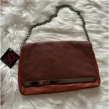 NWT Sondra Robert’s brown leather bag