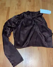 Brown Half Sleeve Shirt