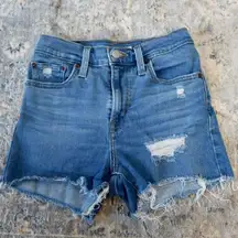 Levi High Rise Shorts