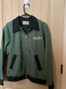 CLASSIC SCRIPT JACKET - GREEN