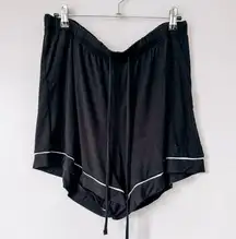 Auden Black Cloud Knit Soft Sleep Short Size XXL