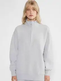 Aritzia TNA Quarter-Zip Sweatshirt