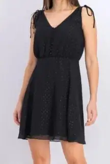 Gal Meets Glam Elora Black Sparkle Dress