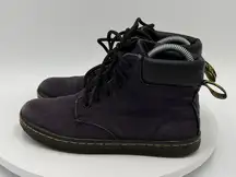 Dr. Martens Maelly Bootie Style Denim Fabric With Cushioned Ankle Women’s Size 5