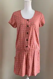 Matilda Jane drop waist floral romper M