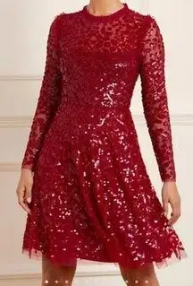 AURELIA LONG SLEEVE MINI DRESS