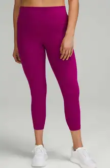 Lululemon Align High-Rise Pant with Pockets 25" in Magenta purple sz 4