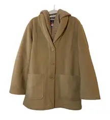 New Splendid‎ Annika Coat knit removeable collar Sz XS