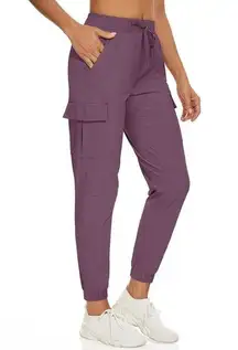 Tacvasen Purple Cargo Joggers Size 2XL