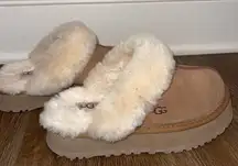 UGG Tan Sheepskin Slippers