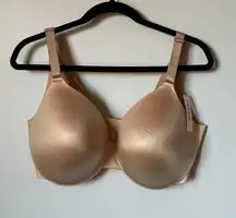 Soma Vanishing Back Full Coverage Bra 38G Nude Smooth Seamless Underwire