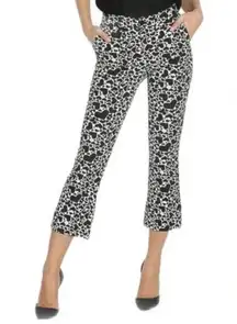 Zadig & Voltaire Polis Jac Coeur Heart Print Pants Size 36 Crop