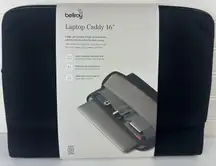 Bellroy Laptop Sleeve Caddy 16" Protective Black Case Cover NEW Branded Logo