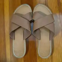 Abercrombie & Fitch Chestnut Brown Sandal