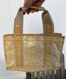 Tory Burch Coated Twill Mini Tory Tote SEE‎ PHOTOS. W