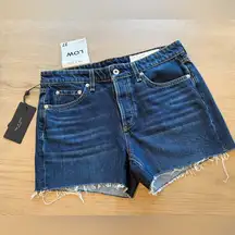 Rag & Bone Dre Low Denim Shorts sz 27 nwt