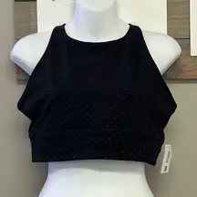 Lululemon Black Energy HighNeck Long Line w/ Lululemon Design & Razorback Bra-12