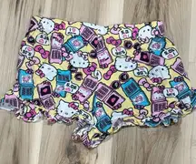 Hello Kitty I Love The 90’s Ruffle Sleep Shorts Women’s Medium