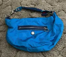 Coach RARE  Hobo Electric Blue Purse