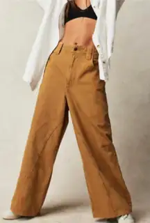 NWT we the free‎ chill vibes dropped wide leg jeans sz 26