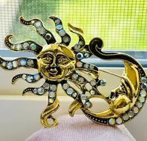 Celestial Aurora Borealis Brooch 