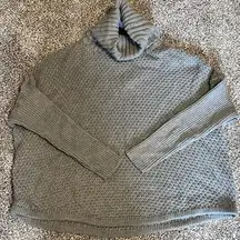 Cozy Gray Turtleneck Sweater
