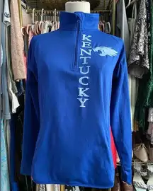 Women’s Kentucky Quarter Zip, Long Sleeve Jacket Size Small.