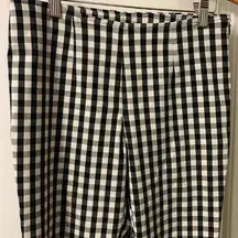 A New Day  Black And White Checkered Pants…Size 4