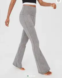 OFFLINE By Aerie The Hugger High Waisted Foldover Flare Legging