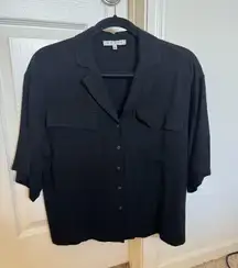 HYFVE Black Button-Up Shirt