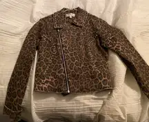 Cheetah Denim Jacket