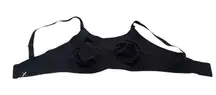 Knix By Knixwear Size 6 Womens Black Unlined Wireless Back Close Bralette