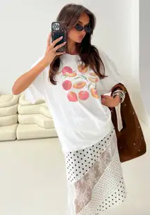 Princess Polly Peach Graphic Tee Shirt