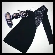 Express Black Cocktail Dress Sz 0‎