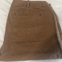 Ralph LaurenTan Checkered Dress Pants