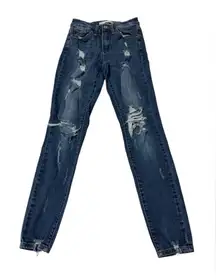 KanCan Dark Wash Low Rise Jeans