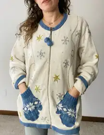 VINTAGE REFERENCE POINT Mitten Pocket Sweater